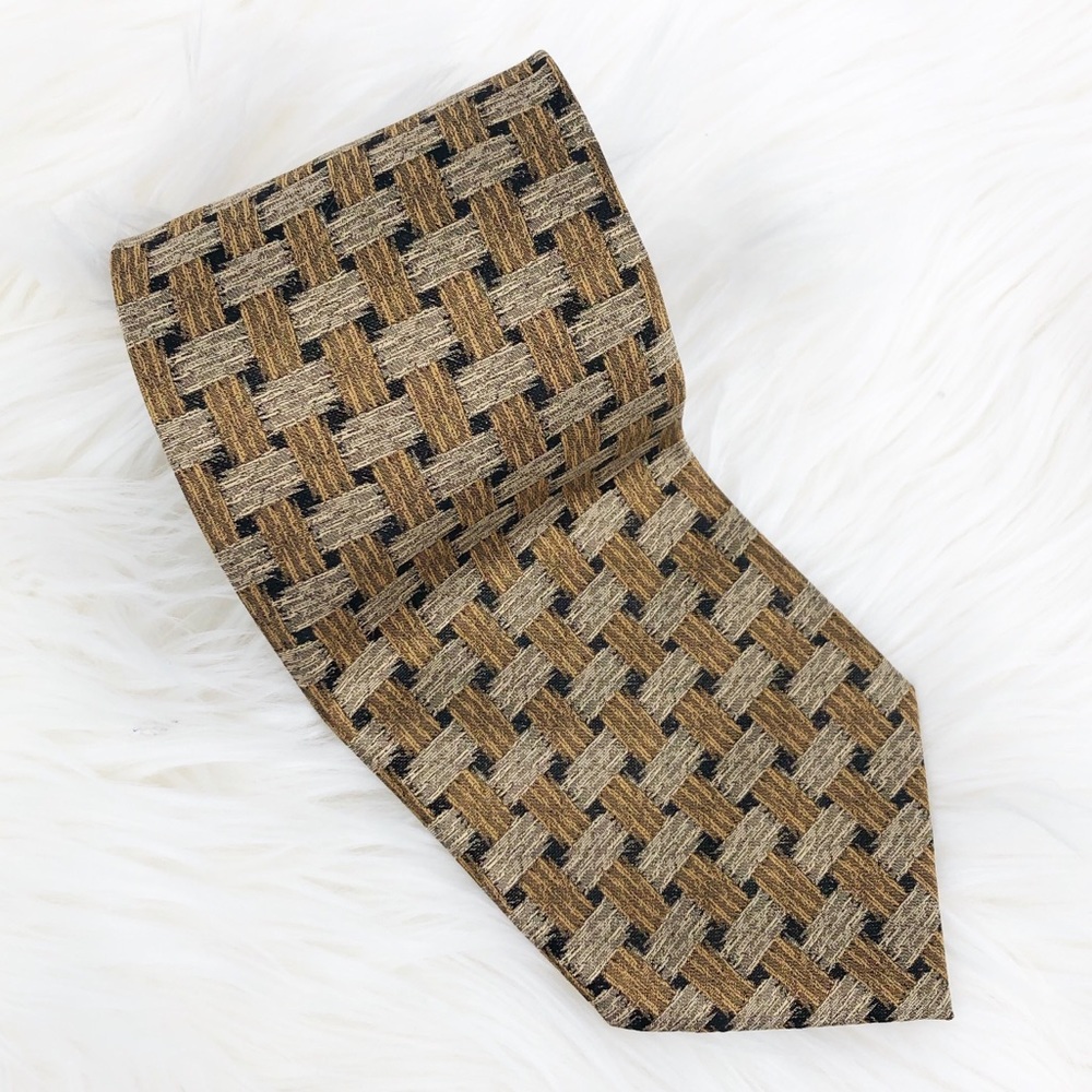 KENNETH COLE Men’s Maroon 100% Silk Tie